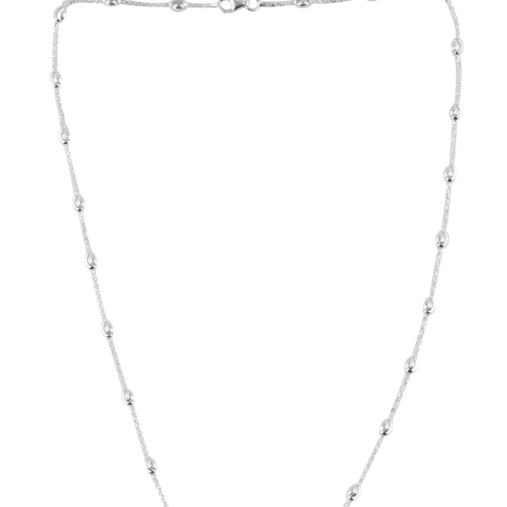 Fine Sterling Station necklace
